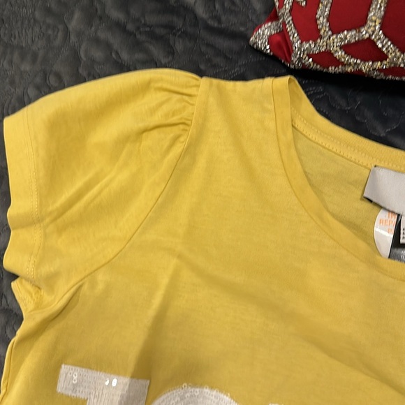 Puff Shoulder Bling Tee - Picture 4 of 5